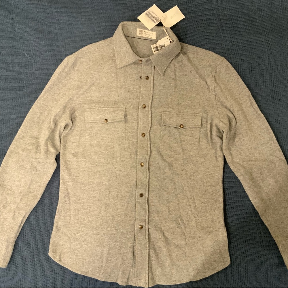Bruno Cucinelli, Cashmere button-down